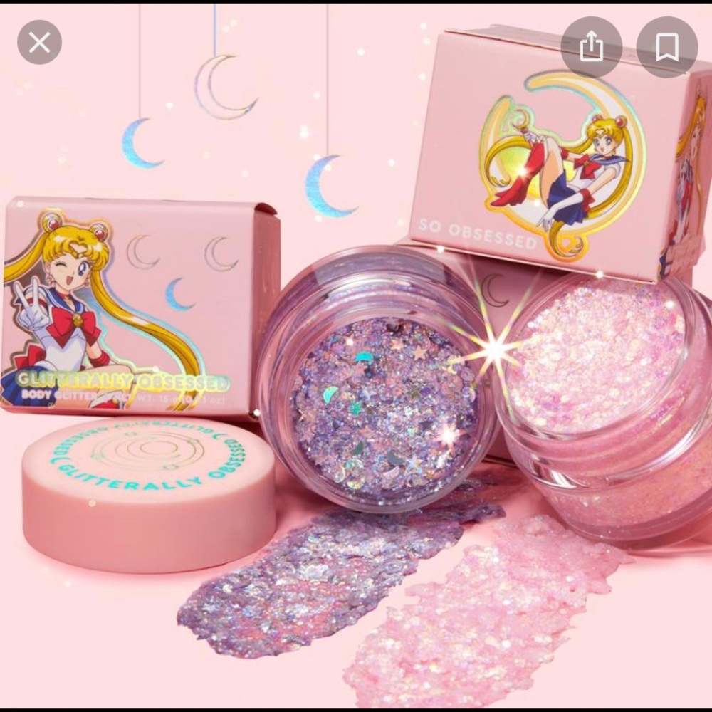 Colourpop Sailor Moon Body Glitter Duo